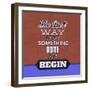 Get Something Done 1-Lorand Okos-Framed Art Print