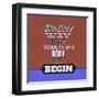 Get Something Done 1-Lorand Okos-Framed Art Print