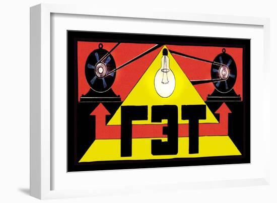 Get State Electro-Technical Trust-Vladimir Roskin-Framed Art Print