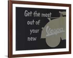 Get the Most Out of Your New Vespa-Unknown-Framed Art Print