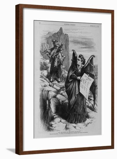 Get Thee behind Me, (Mrs.) Satan!-null-Framed Giclee Print