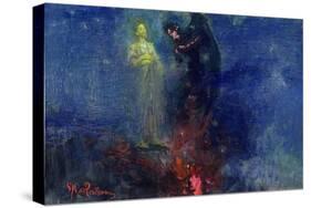 Get Thee Hence, Satan!-Ilya Efimovich Repin-Stretched Canvas