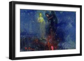 Get Thee Hence, Satan!-Ilya Efimovich Repin-Framed Giclee Print