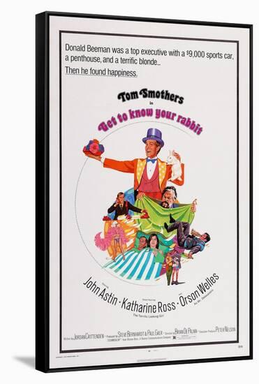 Get to Know Your Rabbit, Tom Smothers, 1972-null-Framed Stretched Canvas