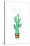 Get To The Point Cactus-OnRei-Stretched Canvas