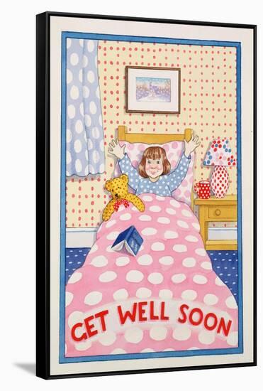 Get Well Soon-Lavinia Hamer-Framed Stretched Canvas
