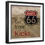 Get your Kicks-Lauren Gibbons-Framed Art Print