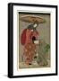 Geta No Yukitori-Isoda Koryusai-Framed Giclee Print