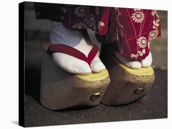 Geta Shoes, Japan-null-Stretched Canvas