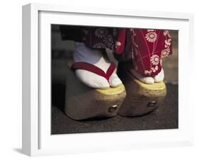 Geta Shoes, Japan-null-Framed Premium Photographic Print