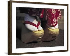 Geta Shoes, Japan-null-Framed Photographic Print