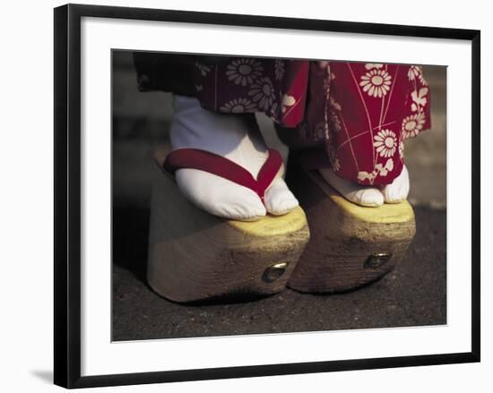 Geta Shoes, Japan-null-Framed Photographic Print