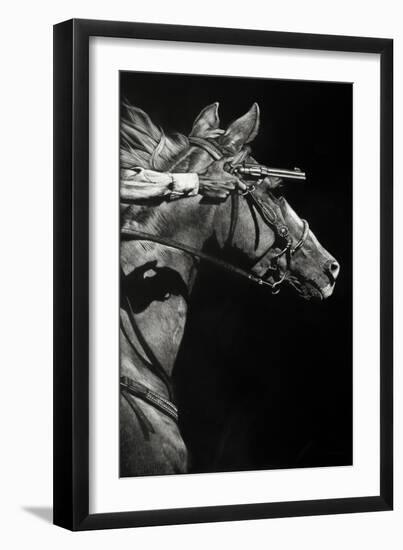 Getaway Vehicle II-Julie Chapman-Framed Art Print