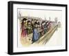 Gethsemane Baptist Church Choir Singing a Christmas Hymn, Philadelphia, 1890-null-Framed Giclee Print