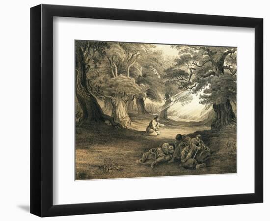 Gethsemane-English-Framed Giclee Print