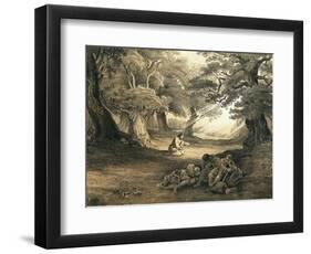 Gethsemane-English-Framed Giclee Print