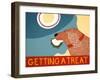 Getting A Treat Sand-Stephen Huneck-Framed Giclee Print