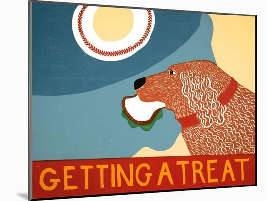 Getting A Treat Sand-Stephen Huneck-Mounted Giclee Print