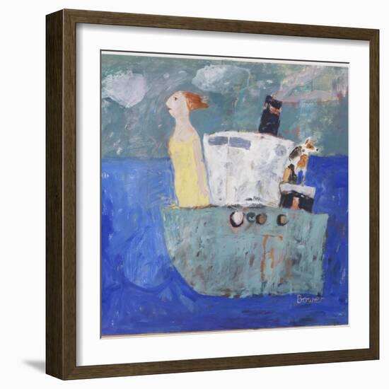 Getting Away, 2005-Susan Bower-Framed Giclee Print