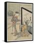 Getting Dressed, 1765-1769-Suzuki Harunobu-Framed Stretched Canvas