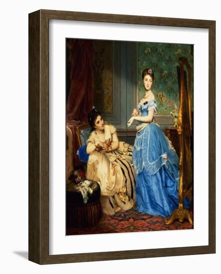 Getting Dressed, 1869-Charles Edouard Boutibonne-Framed Giclee Print