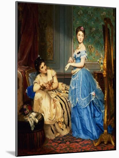 Getting Dressed, 1869-Charles Edouard Boutibonne-Mounted Giclee Print