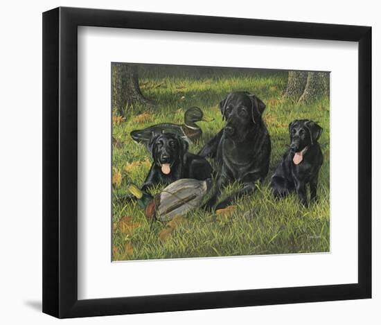 Getting Familiar-Kevin Daniel-Framed Art Print