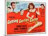 Getting Gertie's Garter-null-Mounted Art Print