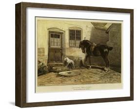 Getting Impatient-John Charlton-Framed Giclee Print