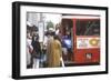 Getting on a Bus 1981-null-Framed Photographic Print