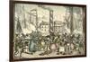 'Getting on Board the Margate Steam Packet at London Bridges Wharf', 1838-William Heath-Framed Giclee Print