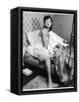 Getting Out of Bed 1950s-null-Framed Stretched Canvas