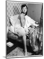Getting Out of Bed 1950s-null-Mounted Photographic Print