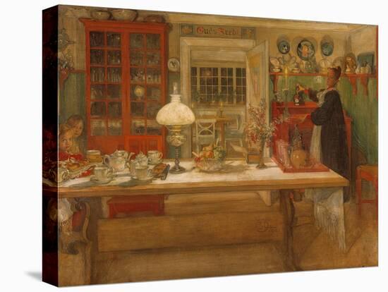 Getting Ready for a Game, 1901-Carl Larsson-Stretched Canvas