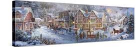 Getting Ready for Christmas-Nicky Boehme-Stretched Canvas