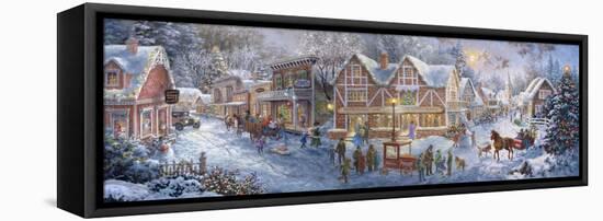 Getting Ready for Christmas-Nicky Boehme-Framed Stretched Canvas