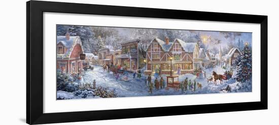 Getting Ready for Christmas-Nicky Boehme-Framed Giclee Print