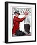 "Getting Ready for Church," Country Gentleman Cover, March 29, 1924-J.F. Kernan-Framed Giclee Print