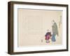 Getting Sacred Sea Water at Itsukushima Shrine on the New Year's Day, January 1857-Ueda K?ch?-Framed Giclee Print