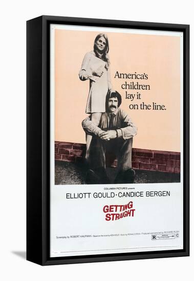 Getting Straight, Candice Bergen, 1970-null-Framed Stretched Canvas