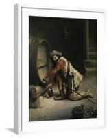 Getting the Wine-Joseph-noel Sylvestre-Framed Giclee Print