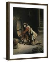 Getting the Wine-Joseph-noel Sylvestre-Framed Giclee Print