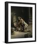 Getting the Wine-Joseph-noel Sylvestre-Framed Giclee Print