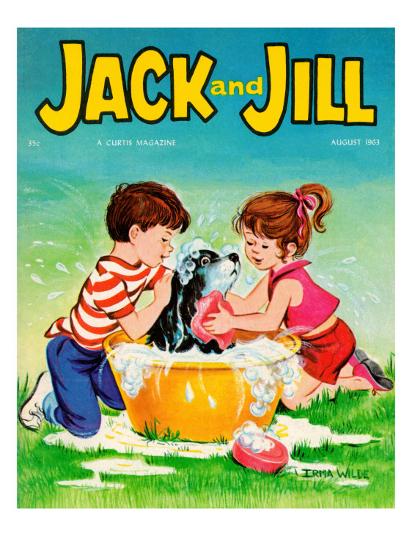 Getting the Works - Jack and Jill, August 1963' Giclee Print - Irma Wilde |  AllPosters.com