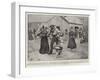 Getting their Rations, a Scene in the Boer Refugee Camp at Maritzburg-Arthur Paine Garratt-Framed Giclee Print
