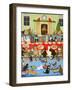 Getting Together, 2012-Pat Scott-Framed Premium Giclee Print