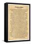 Gettysburg Address Full Text-null-Framed Stretched Canvas