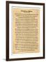 Gettysburg Address Full Text-null-Framed Art Print