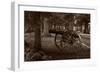 Gettysburg Cannon B W-Steve Gadomski-Framed Photographic Print