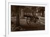 Gettysburg Cannon B W-Steve Gadomski-Framed Photographic Print